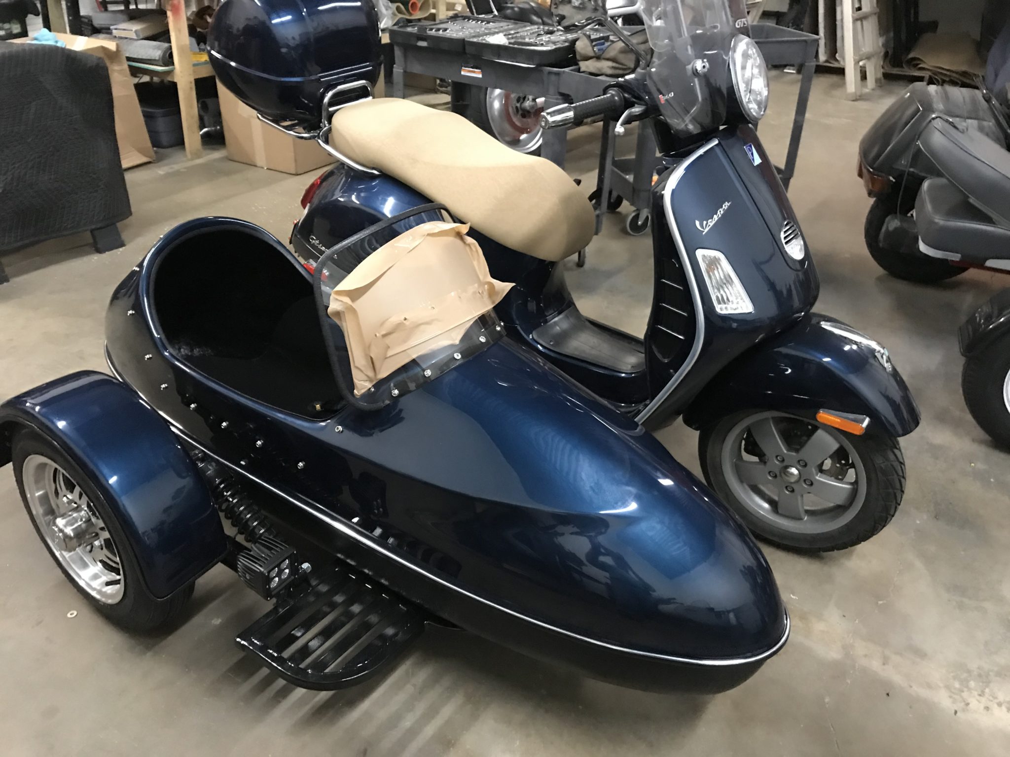 Rare Finds: Guide To Vespa Models With Sidecars Vespa Sidecars – Texas Sidecars for motorcycles and scooters